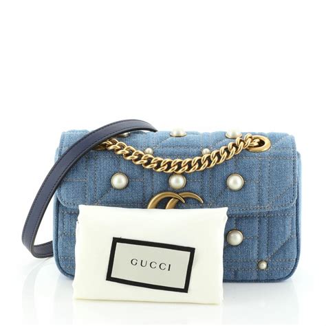 gucci pearl crossbody|Gucci tote bag.